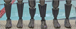 New prosthetic strives to improve pool accessibility