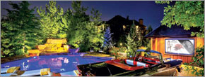 Backyard design mimics Las Vegas Backyard design mimics Las Vegas