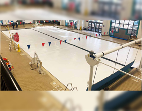 Ajax Community Centre aims for energy efficiency with pool cover installation 