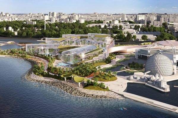 Ontario Place’s redesign trims spa and waterpark to include more park space