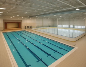 New six-lane pool anchors recreation complex