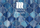 Tangier — Megna Pools’ bold new EXCLUSIVE 2026 vinyl liner pattern