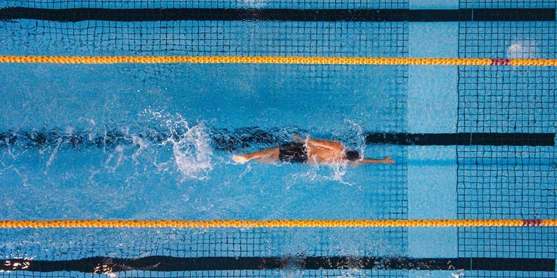 Photo ©Bigstock.com Swimmer in competition pool