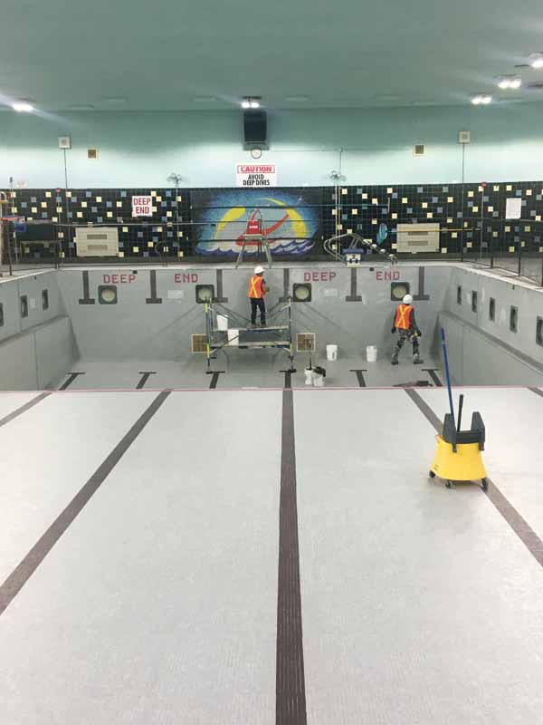 Photo courtesy Acapulco Pools Acapulco Pools has more than 60 crewmembers covering over five trades