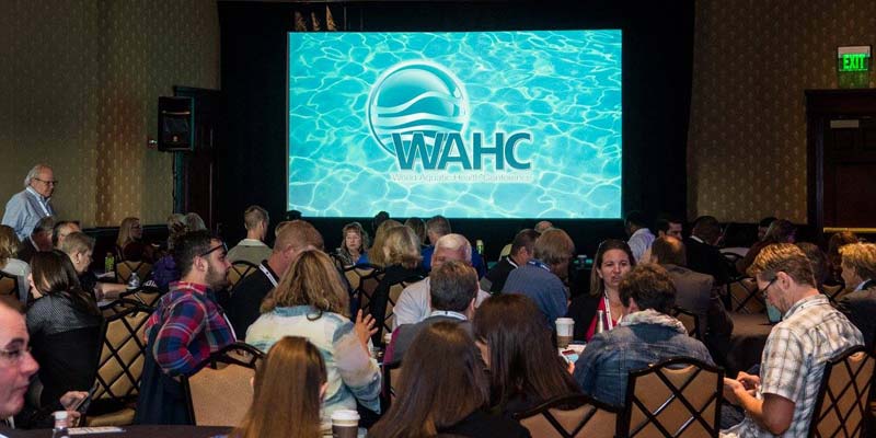Photo courtesy National Swimming Pool Foundation (NSPF) Attendees at the 2017 World Aquatic Health™ Conference (WAHC)