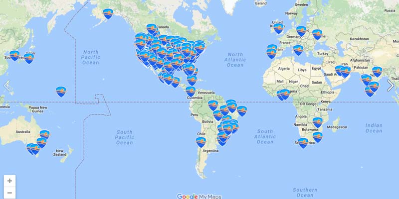 Photo courtesy World’s Largest Swimming Lesson (WLSL) More than 41,000 swimmers in 27 countries on six continents participated in the 2017 World’s Largest Swimming Lesson (WLSL).