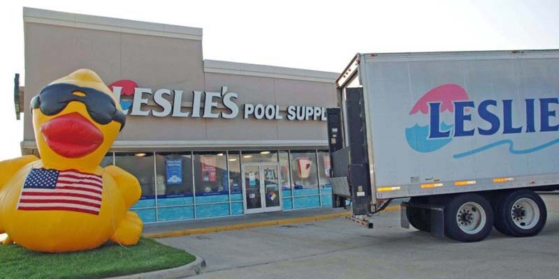 Photo courtesy Leslie’s Poolmart Inc. Leslie’s Poolmart Inc. storefront