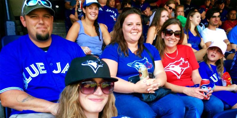 Photo courtesy Bonavista Pool & Hot Tub Council of Canada (PHTCC) Toronto chapter members attend a Toronto Blue Jays game.