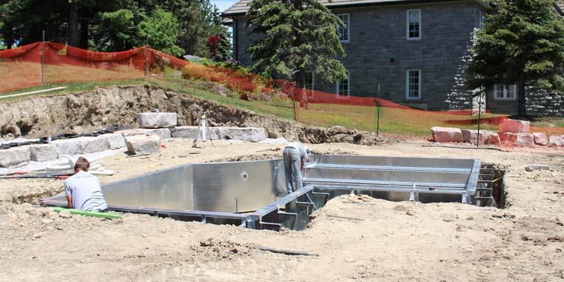 Photo by Jason Cramp Pool permit registrations were down in 2017