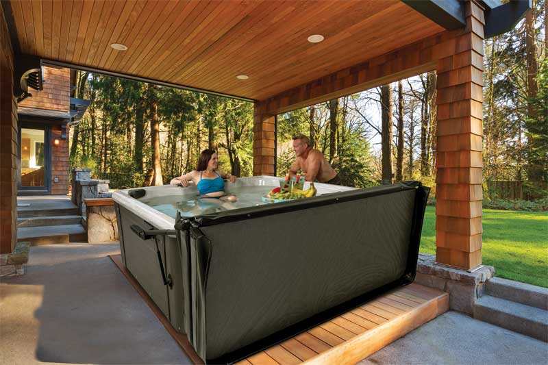 Photo courtesy SMP Ultralift More often than not, the cover is an easy sell. They are typically an add-on accessory to most hot tub purchases.