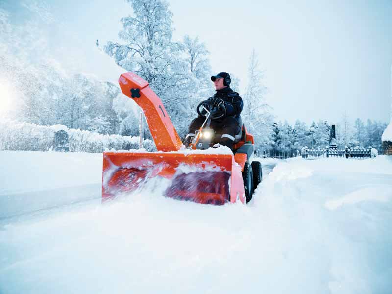 Photos courtesy Husqvarna Canada If this winter proves to be anything like last year’s, groundskeepers and property managers can expect to spend many hours keeping pathways and properties clear—even if it means having to remove snow multiple times per day.