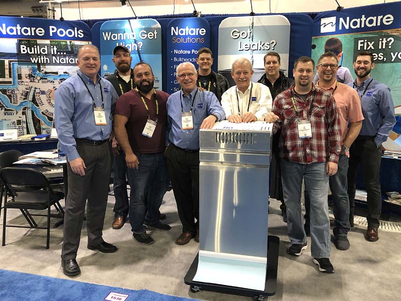 Photo courtesy Natare Corp. A new partnership between Natare Corporation and Austin Carroll Pool Construction Ltd., in Milton, Ont., will see the latter offer the former’s full-range of stainless steel pools, filtration, and pool systems.