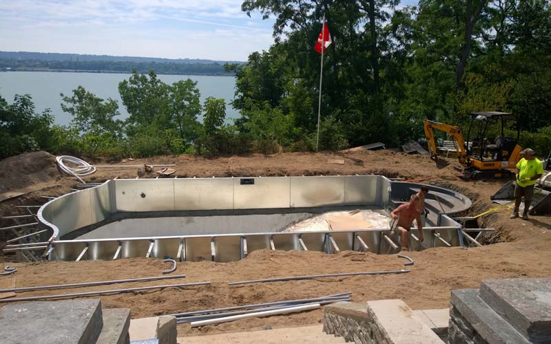 Photo courtesy Total Tech Pools and Leisure The Canadian swimming pool industry saw nationwide building permit registrations increase in 2018 by 1.3 per cent.