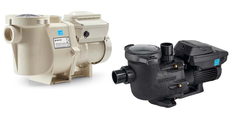 Photos courtesy Pentair Aquatic Systems (left) and Hayward Industries Inc. (right). Pentair Aquatic Systems and Hayward Industries Inc., have received Energy Star awards recognizing each company’s continued leadership in protecting the environment through the development of energy-efficiency products such as variable-speed pumps (VSPs).