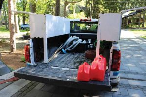 Photo courtesy Jason Cramp Is there is process or check-list to be followed outlining all of the equipment and supplies that will be needed fro that day or do installers just throw some tools on the truck and hope they will be able to get by with what they have?