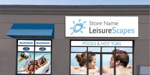 Photo courtesy Independent Pool Group Pool and spa retailers can use the LeisureScapes banner to grow their business.