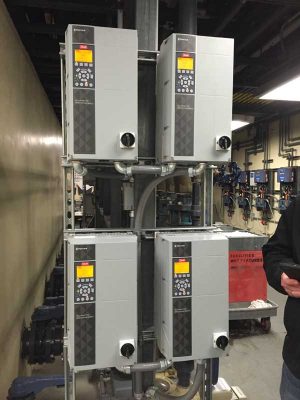 An automatic controller can be used to set a backwash schedule based on the pressure reading.