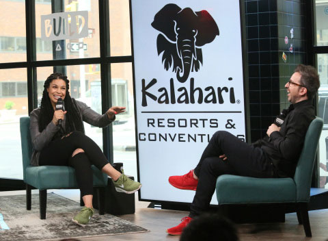 Photo courtesy Kalahari Resorts and Conventions Kalahari Resorts and Conventions partnered with Jordin Sparks for National Waterpark Day.