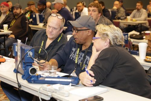 Photo courtesy Northeast Spa & Pool Association (NESPA) Expand your team’s on-the job problem solving skills with a variety of hands-on learning opportunities.