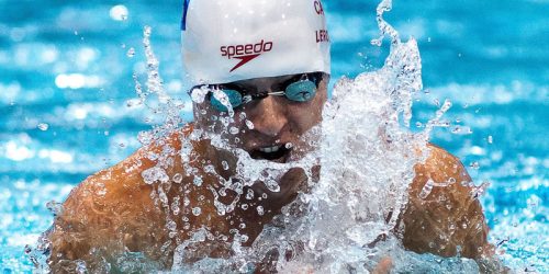 Photo courtesy Swimming Canada Canadian world champions Kylie Masse and Maggie MacNeil each launched their Olympic season with wins at the opening event in the Pro Swim Series circuit.
