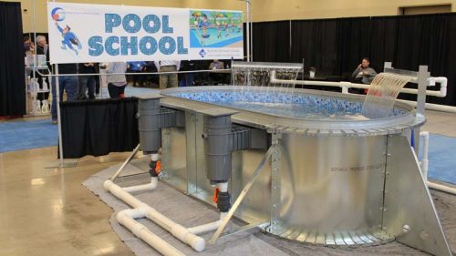 Photo by Jason Cramp The ‘Pool School’ has become a staple of the Canadian Pool & Spa Conference & Expo.
