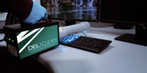 Photo courtesy of Custom Molded Products (CMP) Custom Molded Products (CMP), a manufacturer of pool, spa, and bath components, has announced the release of the DEL Clean Ultraviolet (UV) Disinfector, a handheld UV device for use against harmful bacteria, micro-organisms, and viruses.