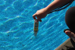 Photo by Jason Cramp If a lack of chlorine residual is an issue with a saltwater pool, other sources of trouble should be considered.