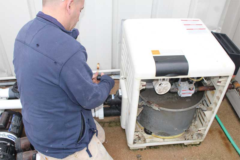 cost of installing a pool heater