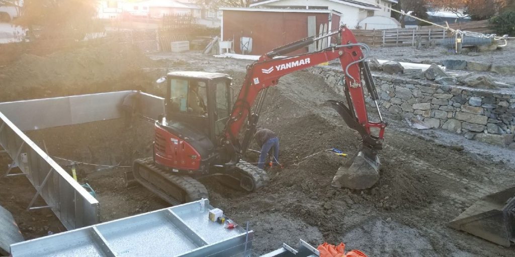 Photo courtesy Allan Horwood “Typically, we’ll start a project in the fall and finish it in the spring; she’ll be swimming next spring,” Owen Wlodarczak, co-owner of Reflection Pools in Kelowna, B.C., told Pool & Spa Marketing.