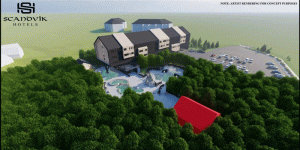 Scandvik Hotels Group is proposing a Scandinavian-style and Nordic spa at Willows Golf Community in Saskatoon, Sask.