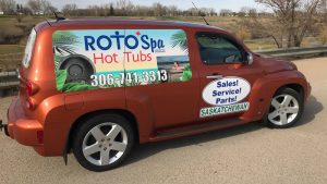 RotosSpa Hot Tubs Facebook photo A RotoSpa Hot Tubs truck from Saskatchewan. The company’s home just outside of Peterborough, Ont., was destroyed by fire on July 16.