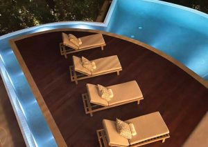 Once considered a need in pool design, lighting has quickly become a want.