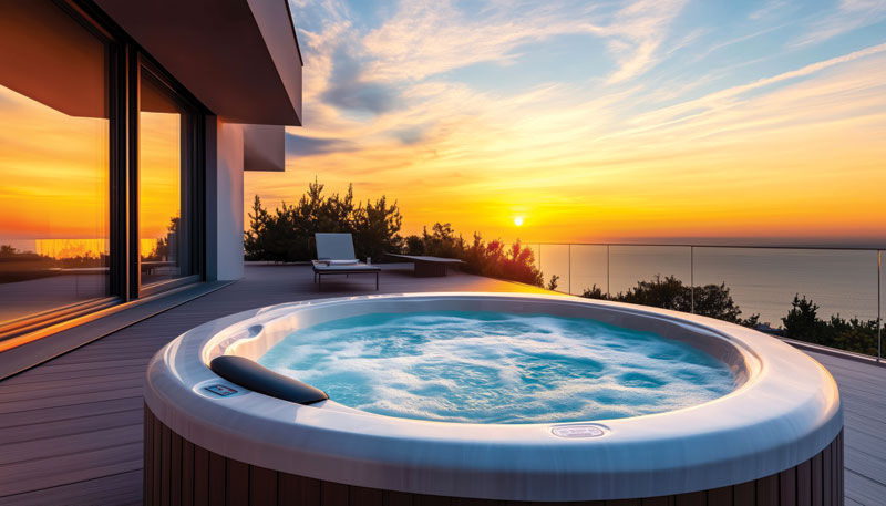 Hot tub.